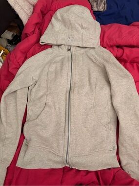 Lululemon scuba hoodie Light Gray Full-Zip